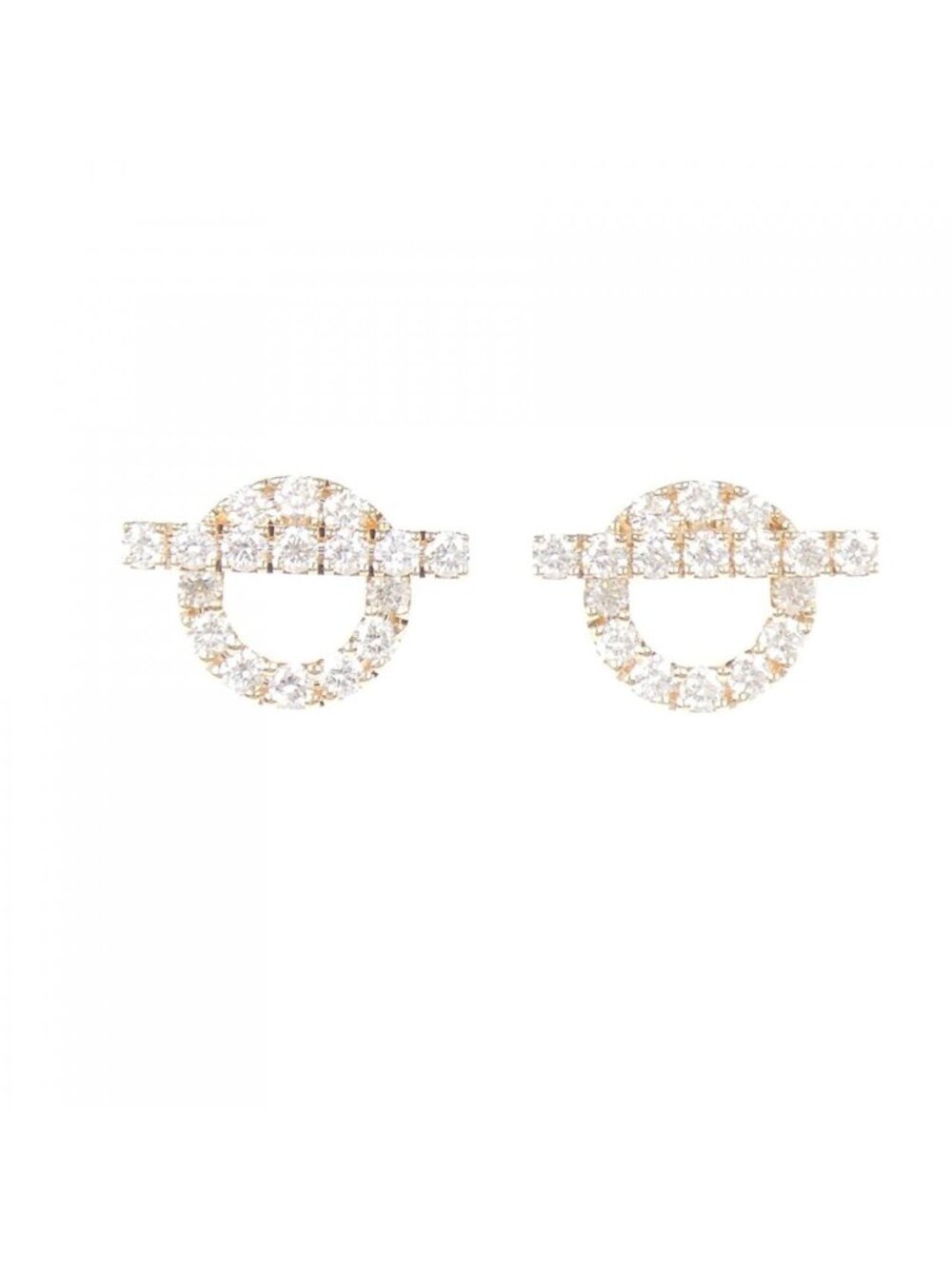 Hermes Finesse Earrings Pink